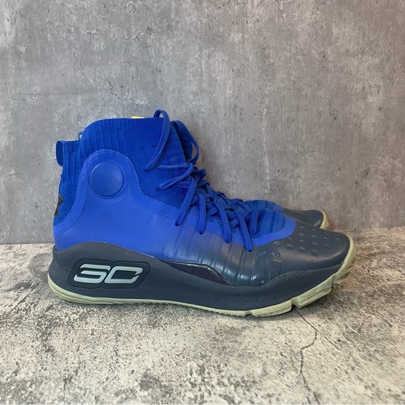 Under Armour Curry 4 Basketball Sneakers Womens sz 8 - Picture 1 of 8